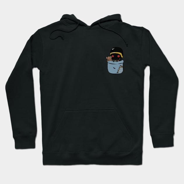 Pocket Warsman Hoodie by sketchydrawer